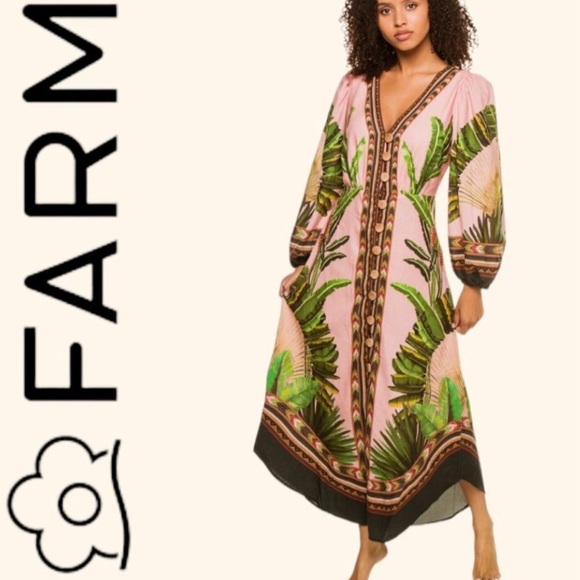 Farm Rio dress size medium and large - Picture 3 of 13